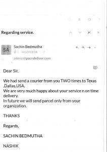 COMPANY TESTIMONIALS