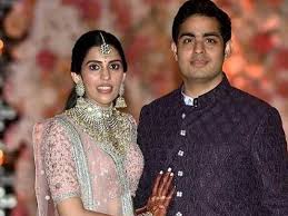 akash ambani & sholka mehta